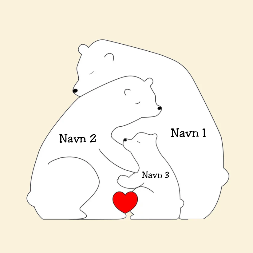 Bjørnefamilie – Personlige navn