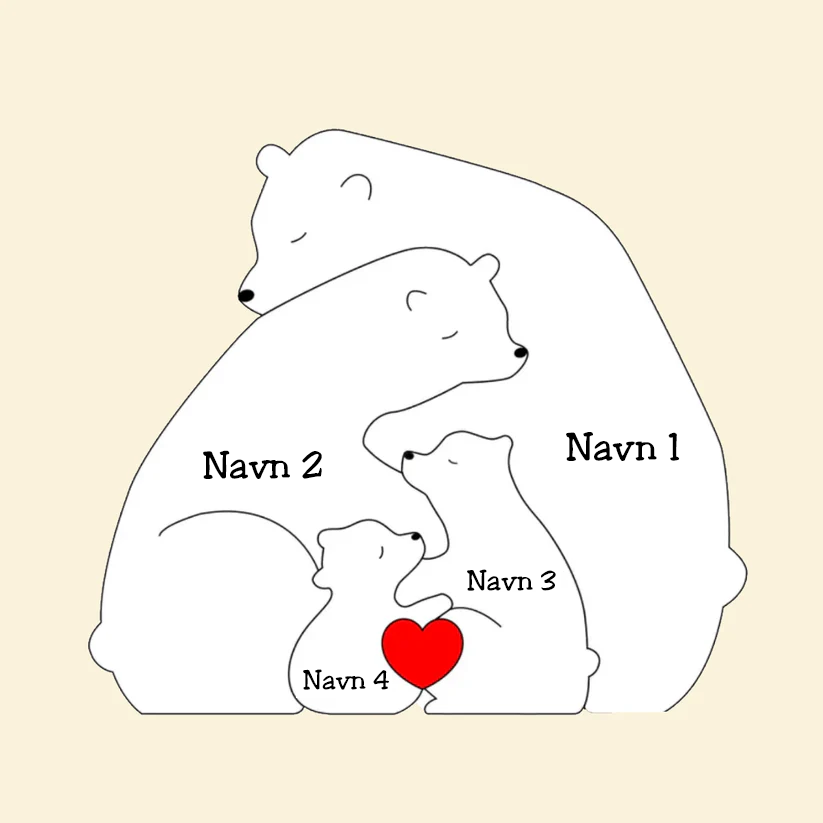 Bjørnefamilie – Personlige navn