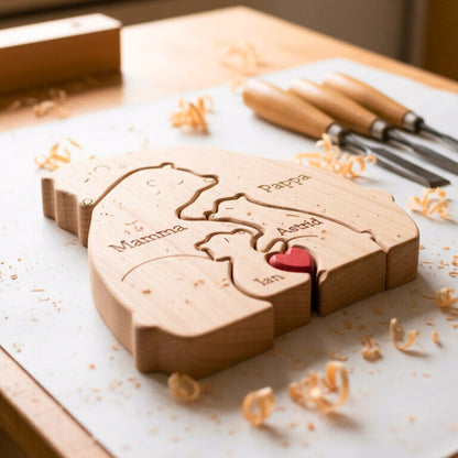 Bjørnefamilie – Personlig gave til dem du er glad i