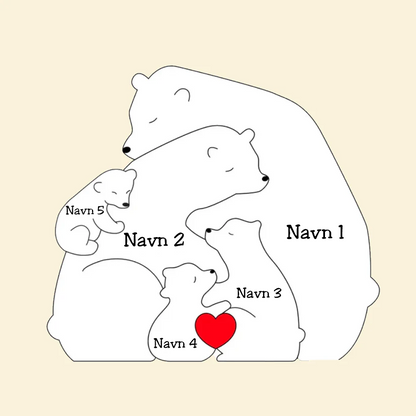 Bjørnefamilie – Personlige navn