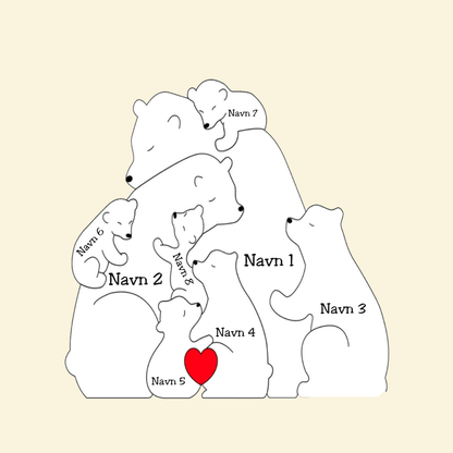 Bjørnefamilie – Personlige navn
