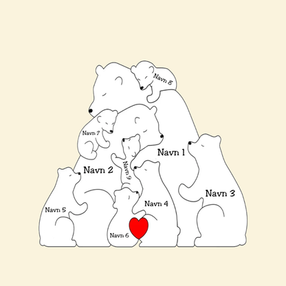 Bjørnefamilie – Personlige navn